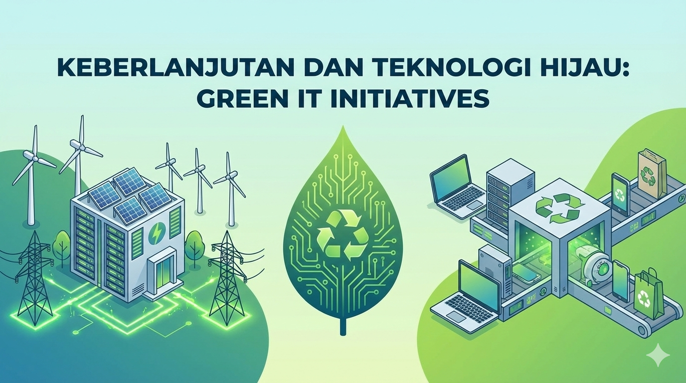 Keberlanjutan dan Teknologi Hijau (Sustainable IT): Green IT Initiatives