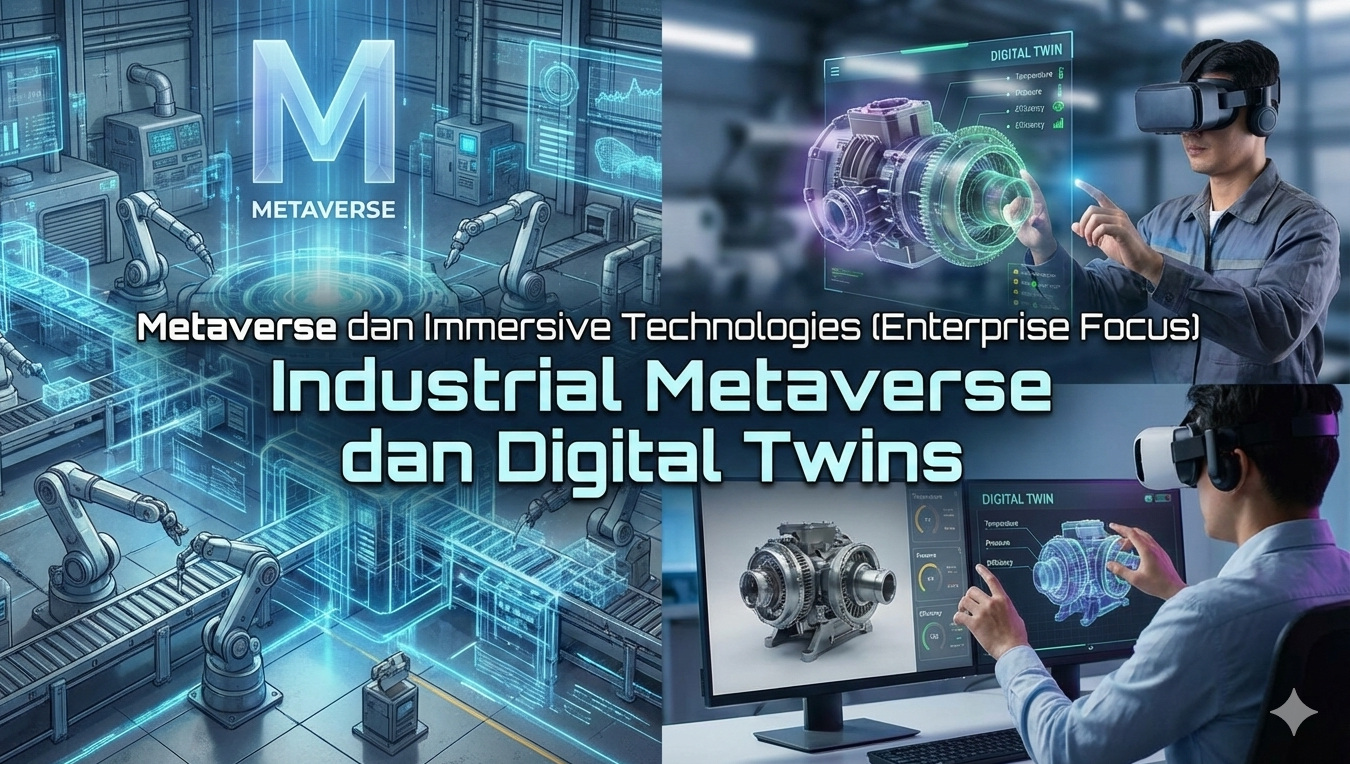 Metaverse dan Immersive Technologies: Industrial Metaverse dan Digital Twins