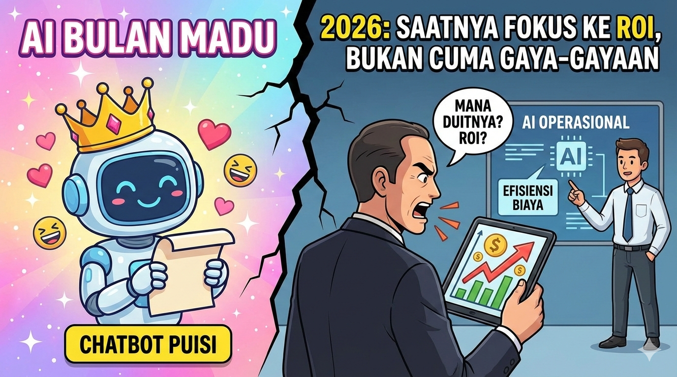 Dari Hype ke ROI: Tahun Pembuktian Buat AI