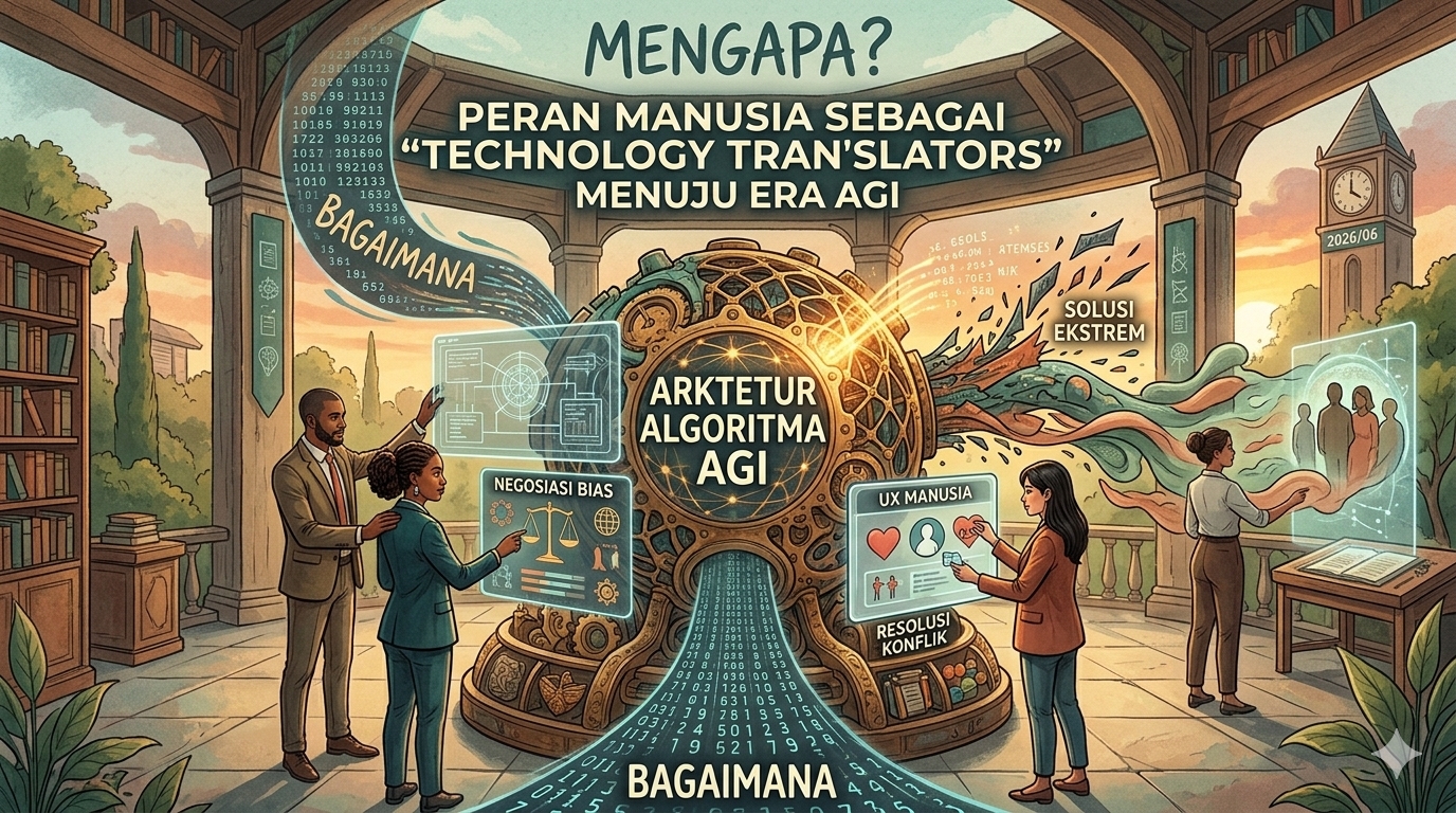 Peran Manusia sebagai TECHNOLOGY TRANSLATORS Menuju Era AGI