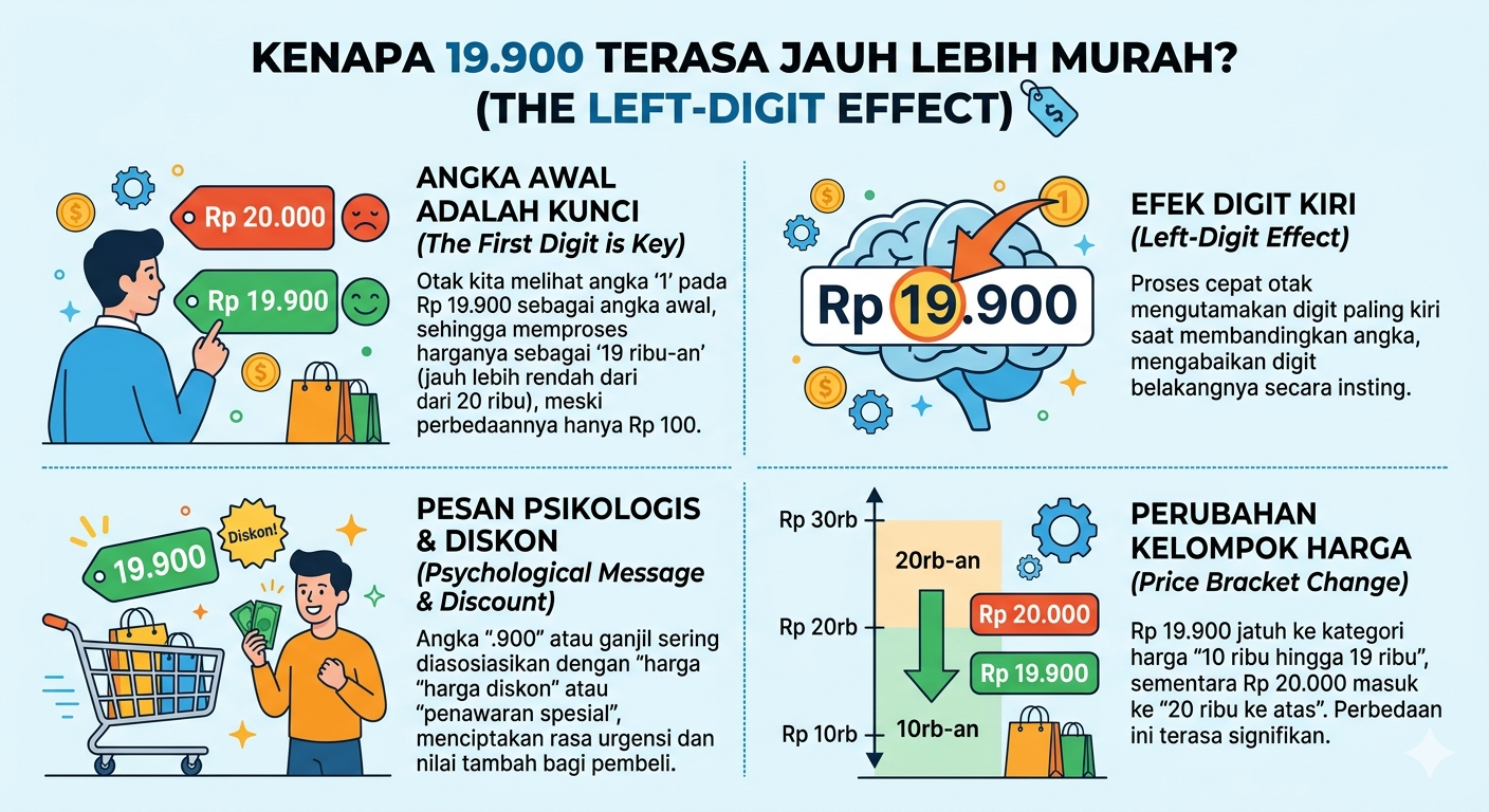 Kenapa 19.900 Terasa Jauh Lebih Murah?