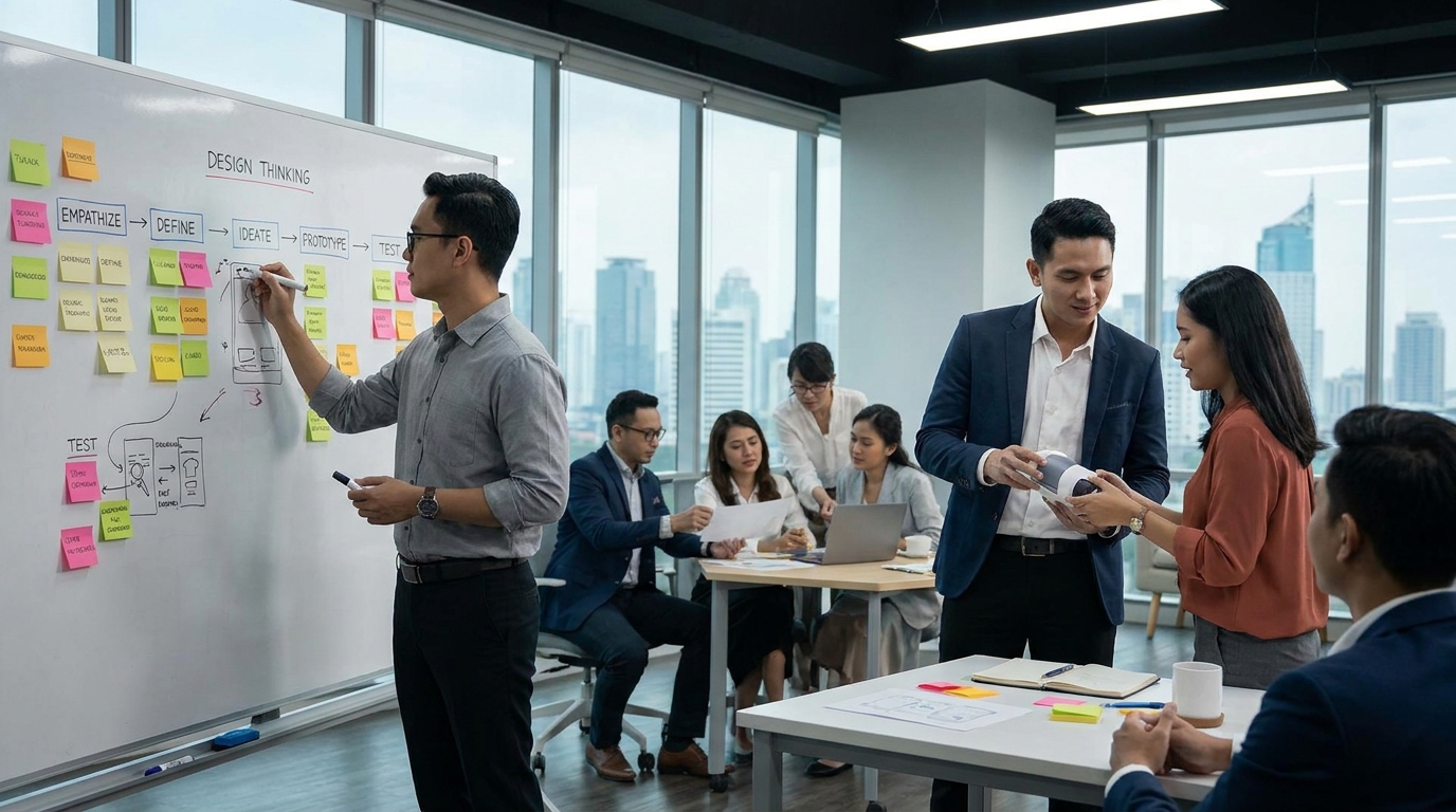 Design Thinking: Kunci Inovasi Bisnis Berbasis Empati Pelanggan