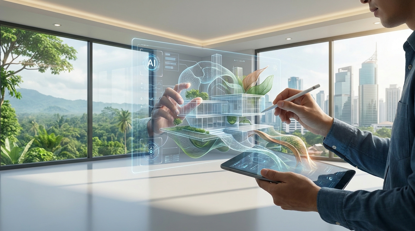 Kolaborasi Manusia-AI: Masa Depan Proses Kreatif Desain